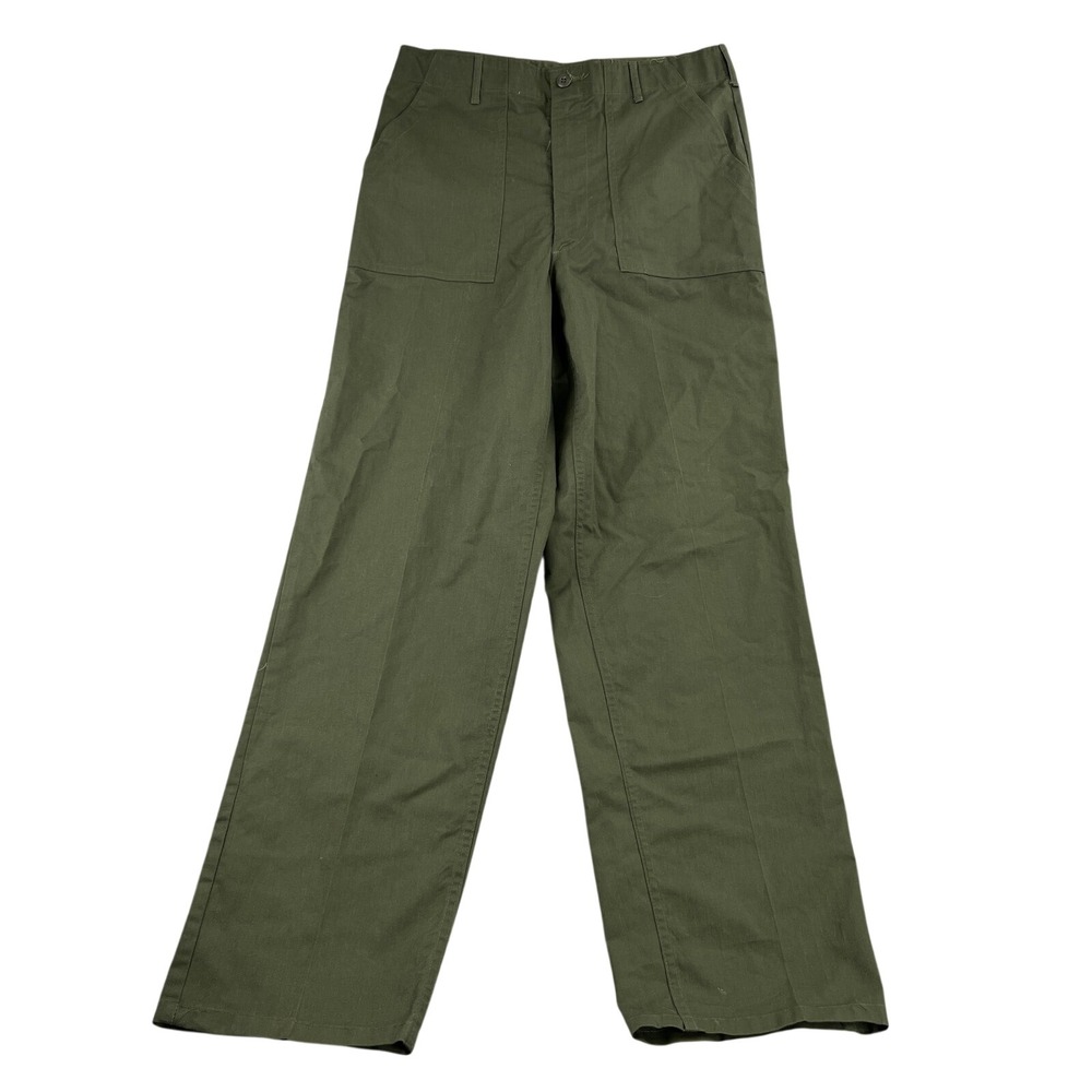 Vtg Military OG-507 Trousers Mens 36x35 Olive Green Army Utility Field Pants
